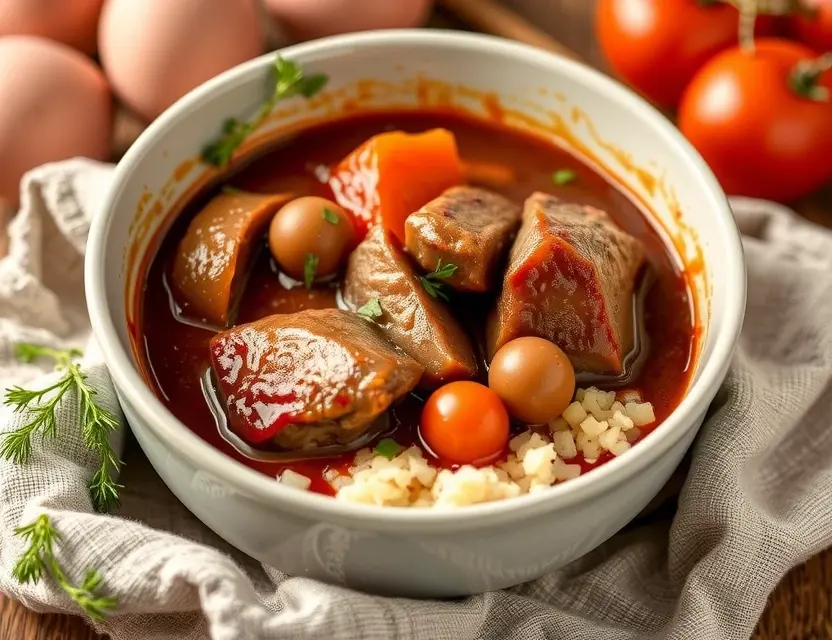 Сочный рецепт мясного рагу